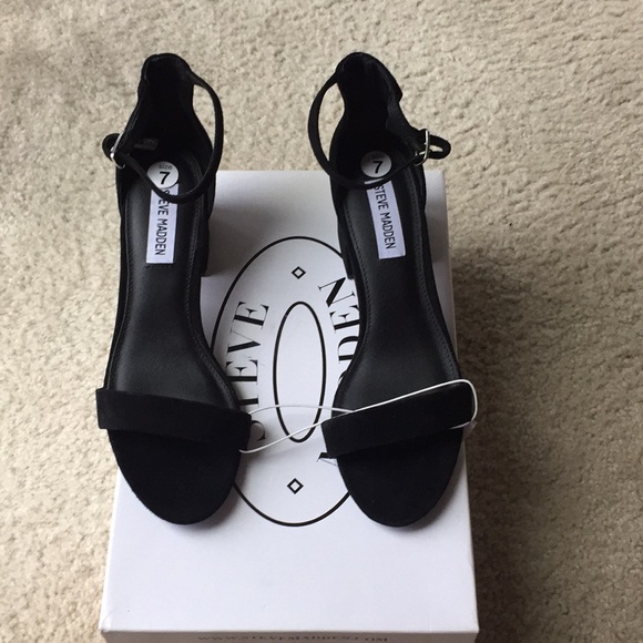 NWT Steve Madden Black Heels - Picture 7 of 7